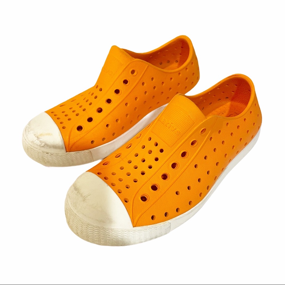 Natives Orange Little Boy Rubber Water Shoes 13